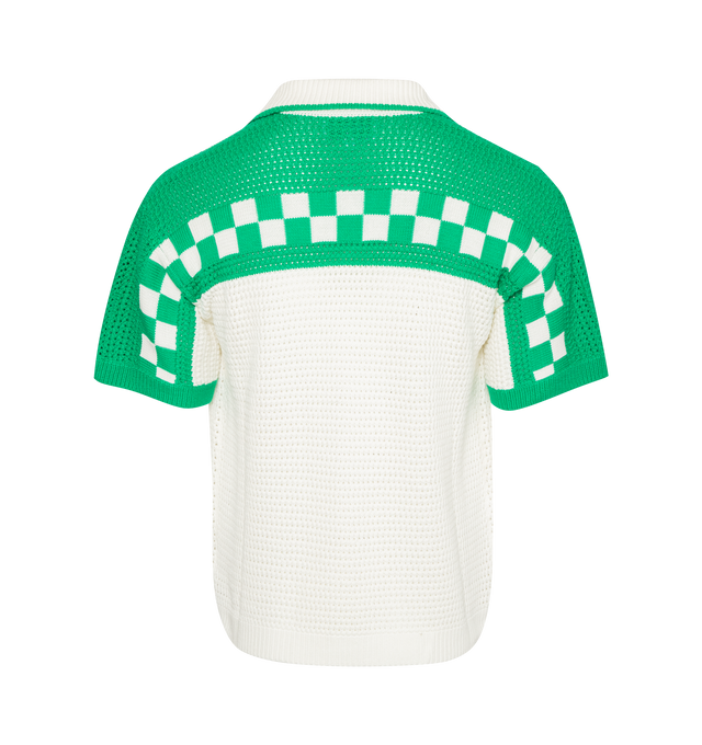 FAUX CROCHET SHIRT