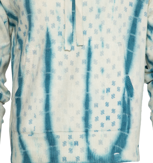 VERTICAL STREAK TIE DYE HOODIE (MENS)