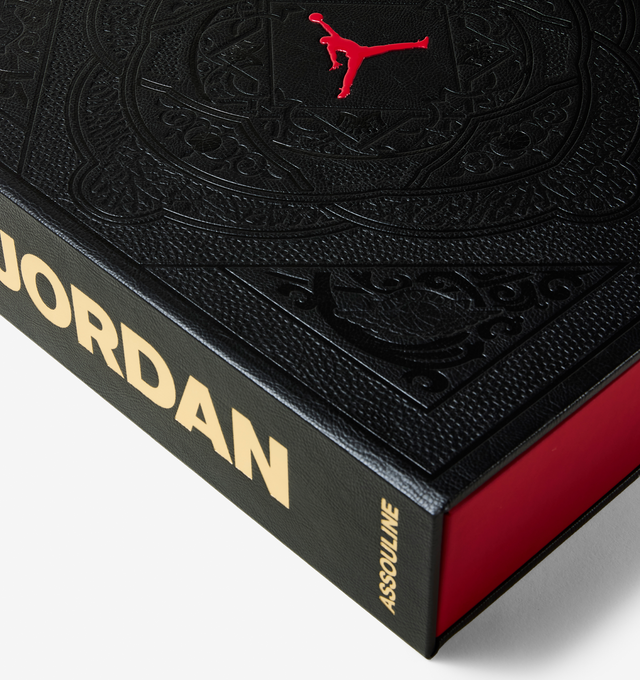 Image 5 of 20 - MULTI - Assouline celebrates 40 years of Air Jordan with a landmark Ultimate volume, created in collaboration with Michael Jordan and the Jordan Brand. This collectors piece honors the enduring influence of Michael Jordan and the brand that reshaped sport, style, business, and culture worldwide.Limited to 1,000 hand-numbered copies, the Ultimate edition is crafted with a host of bespoke details. Encased in an intricately tooled leather clamshell, the cover features Baroque-inspired embossing
