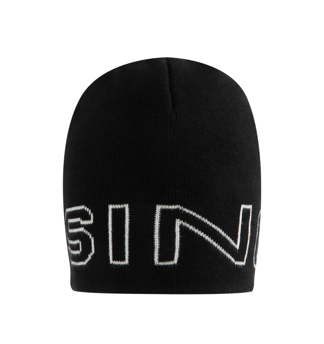Image 1 of 3 - BLACK - SINCLAIR SFC Beanie featuring logo around brim.