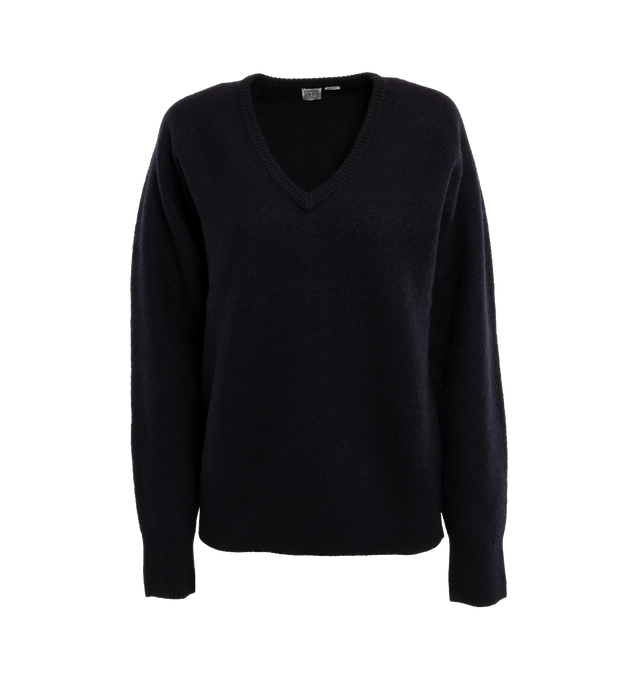 SOFT FELTED MERINO KNIT SWEATER (WOMENS)