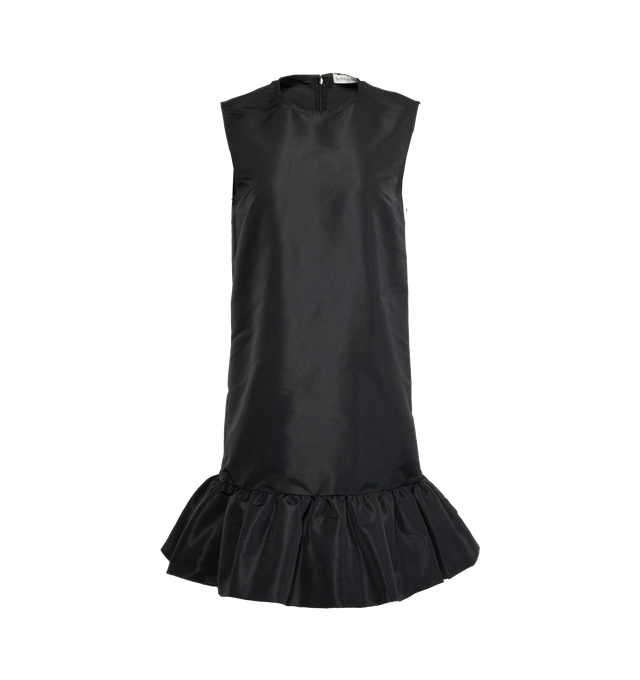 SLEEVELESS MINI PEPLUM DRESS