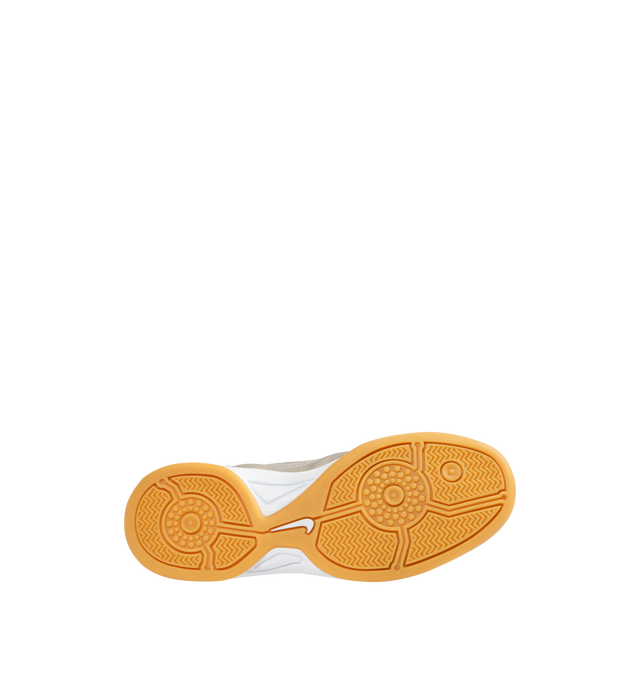 Image 4 of 5 - WHITE - NIKE Total 90 Sneaker featuring quilted upper, asymmetrical lacing, flat rubber sole, the upper features Total 90 logos on each side, padded collar, foam midsole and rubber outsole.