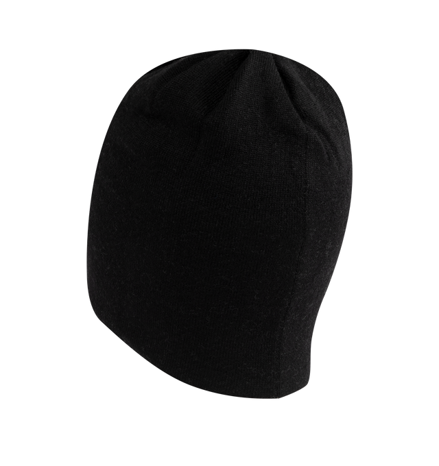 Image 2 of 3 - BLACK - GALLERY DEPT. G Ball Beanie featuring knit beanie and embroidered 'G-BALL' graphic on the front. 100% merino wool. Made in Italy.