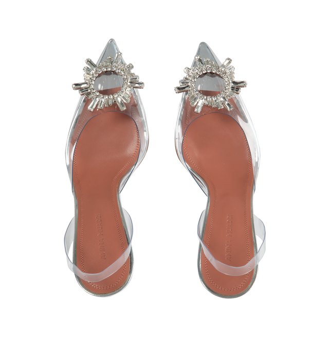BEGUM GLASS SLING PUMPS