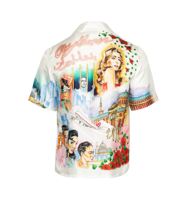 CUBAN COLLAR SHORT SLEEVE SHIRT