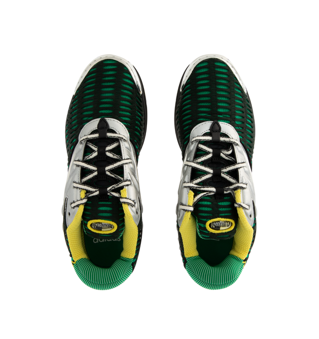 Image 5 of 5 - GREEN - ADIDAS Brain Dead Climacool 2 Sneaker featuring regular fit, textile and synthetic upper, textile sockliner, rubber outsole and CLIMACOOL technology.