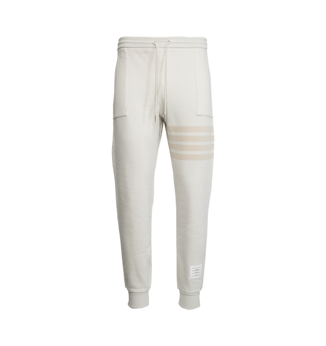 4 BAR PATCH POCKET SWEATPANTS (MENS)