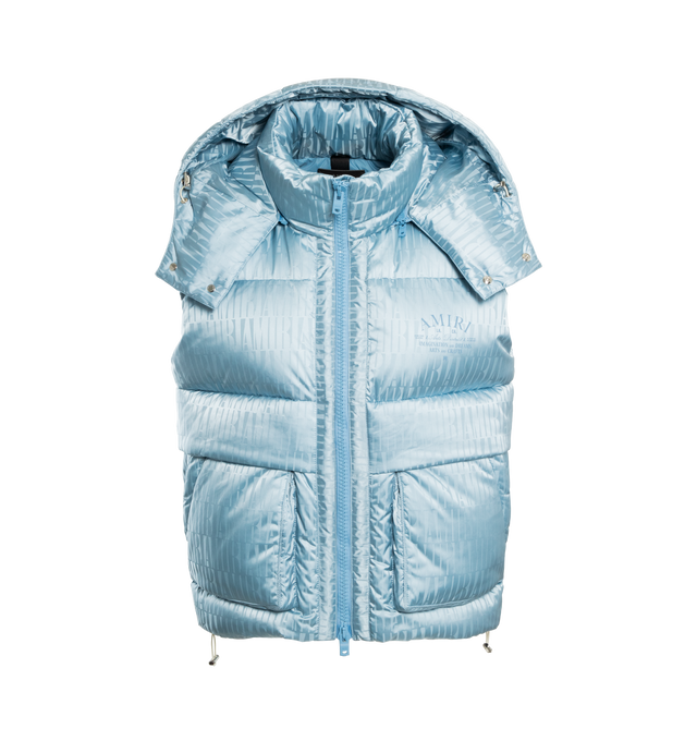 JACQUARD DOWN GILET (MENS)