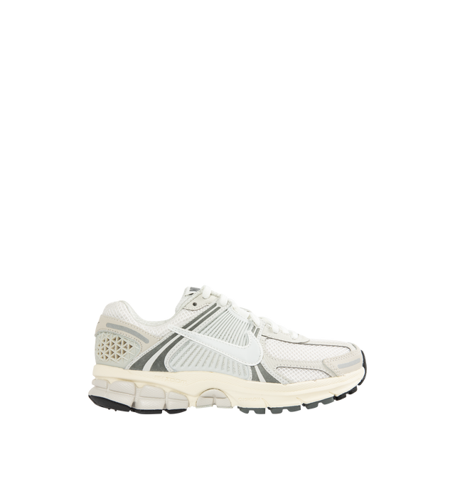 Image 1 of 5 - WHITE - NIKE Zoom Vomero 5 SE Sneaker featuring lace-up front, padded collar and tongue, mesh upper with TecTuff and utilitarian overlays, foam midsole with Zoom Air cushioning and rubber tread.