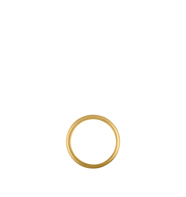 Image 3 of 3 - GOLD - Prounis Double Band Ring is handcrafted from 22K yellow gold and features two bonded half-round bands symbolizing unity and duality. Band Width: 8 mm. Handmade in New York. For personal consultation and detailed information about jewelry, please contact our dedicated stylist team at personalshopping@hirshleifers.com.This item may be restricted for online purchase to international clients. For assistance purchasing this item please contact our dedicated stylist team at personalshopping@