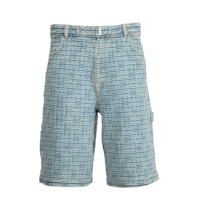 CARPENTER LONG DENIM SHORTS (MENS)