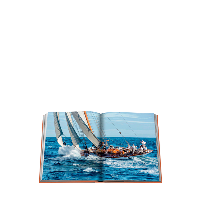 Image 5 of 5 - ORANGE - Assouline St. Tropez Soleil is a luxury coffee table book that celebrates the timeless glamour, rich history, and Mediterranean joie de vivre of the iconic French Riviera destination through captivating photography and engaging storytelling. Written by Simon Liberati, this designer linen hardcover book explores St. Tropez's legendary beaches, celebrated artists, cultural traditions, and enduring jet-set appeal, offering an immersive portrait of one of the world's most glamorous seasi