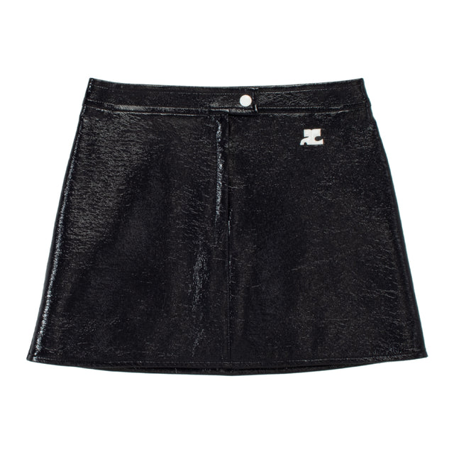 VINYL MINI-SKIRT