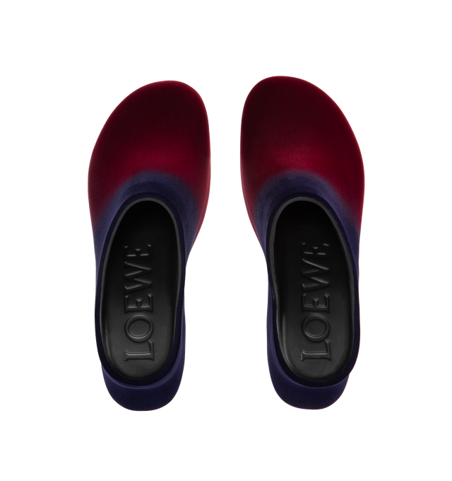 TERRA FOAM FLOCKED RUBBER CLOG (WOMENS)