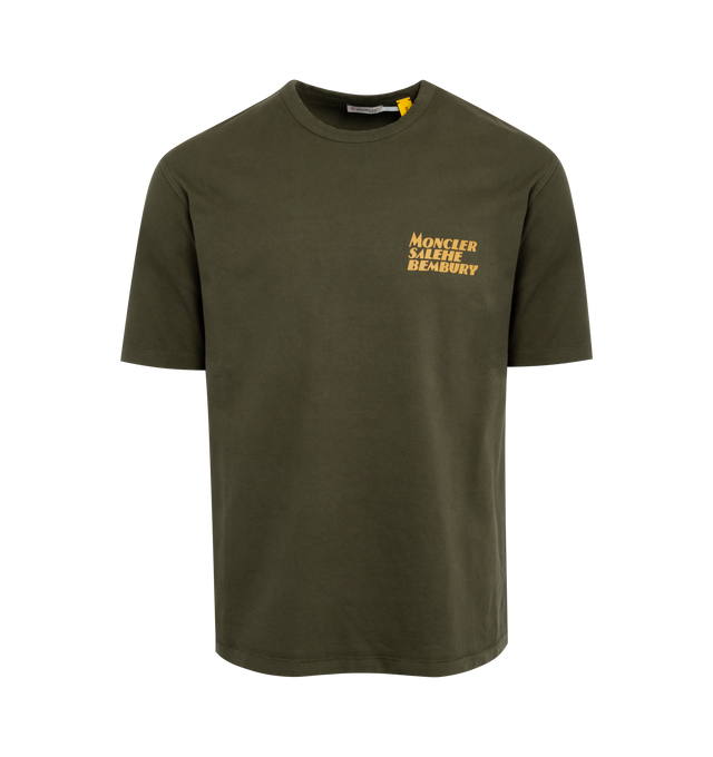 MONCLER X SALEHE BEMBURY SS T-SHIRT (MENS)