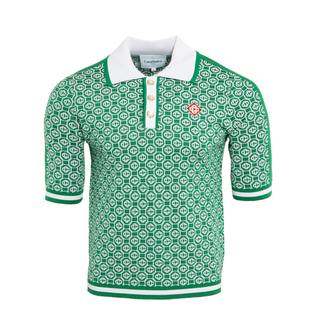 LUREX JACQUARD POLO (MENS)