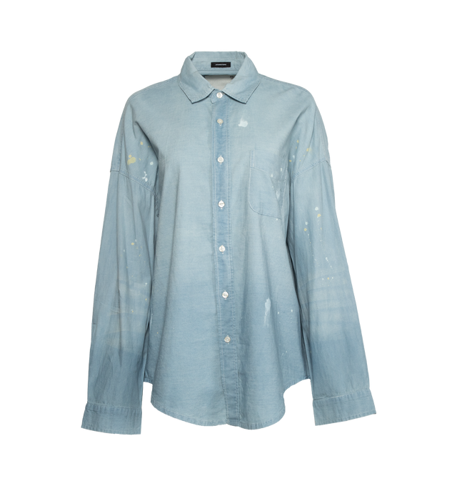 BOXY BUTTON UP SHIRT (WOMENS)