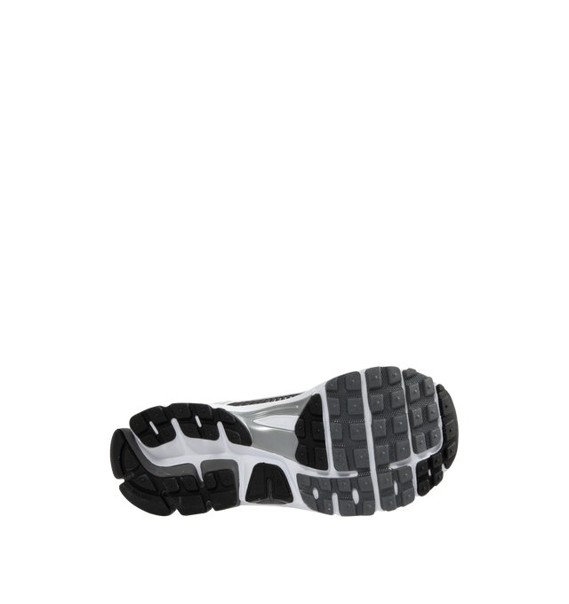 Image 4 of 5 - BLACK - Nike Zoom Vomero 5 Sneakers are lace-up sneakers featuring mesh with TecTuff and utilitarian overlays that are breathable and durable, cushlon foam with Zoom Air cushioning and rubber tread.
