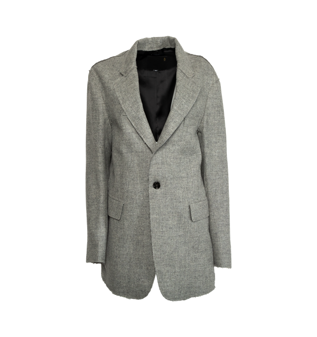RAW CUT RAGGED BLAZER (WOMENS)