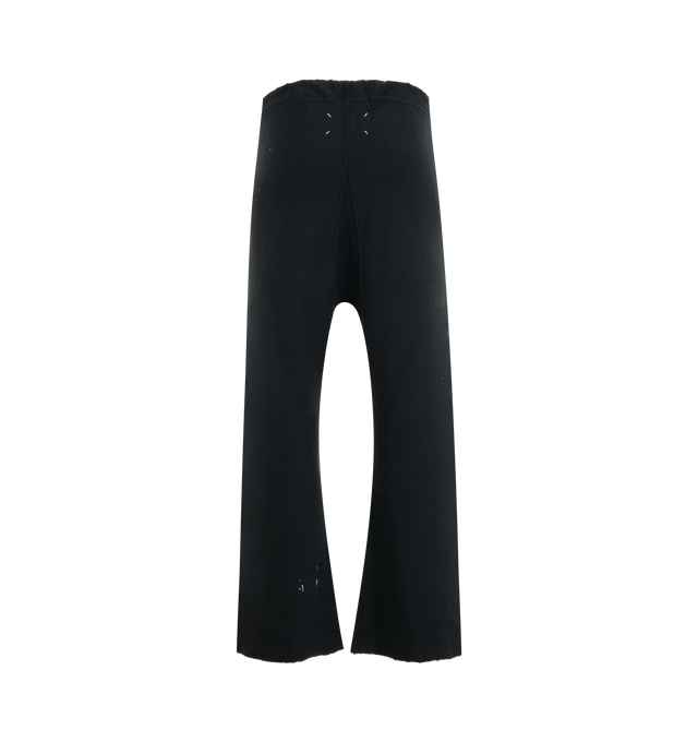 Image 2 of 3 - BLACK - MAISON MARGIELA Pant featuring flared leg, four stitches at the back and side slip pockets. Made in Italy.