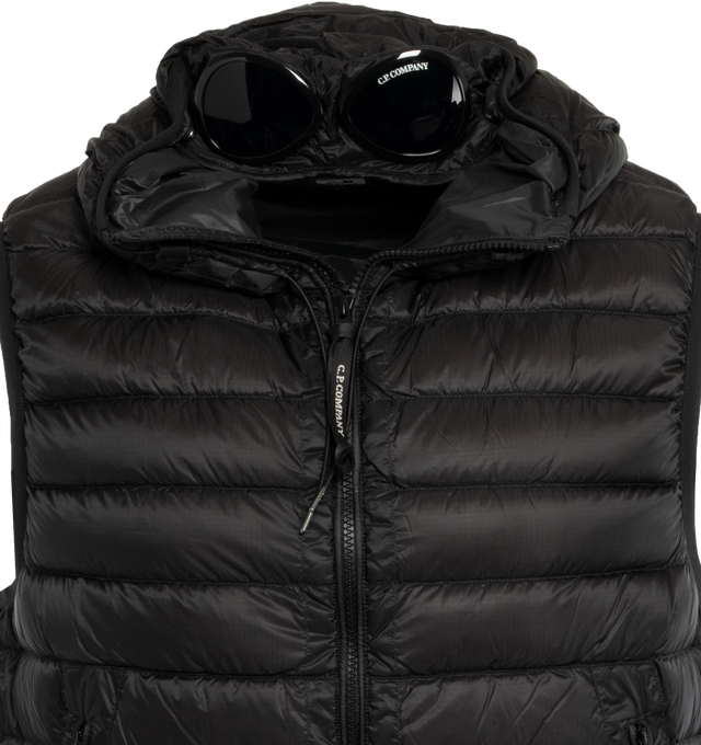 D.D. SHELL GOGGLE DOWN VEST (MENS)
