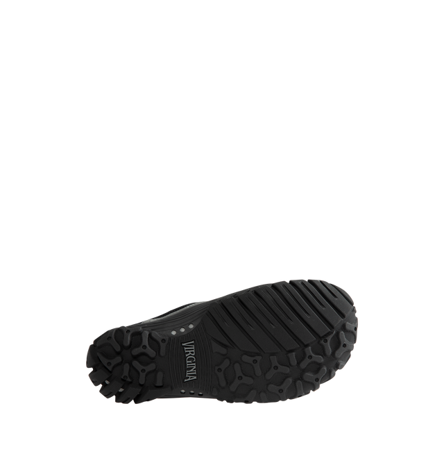 Image 4 of 5 - BLACK - Adidas Men's PW Water Moc is crafted from textile and synthetic materials and features a streamlined slip-on silhouette with lace fastening. Designed with a regular fit, it is finished with a textile lining and insole, a durable synthetic outsole, and a water-inspired outdoor design. Main Material: Textile and Rubber.
