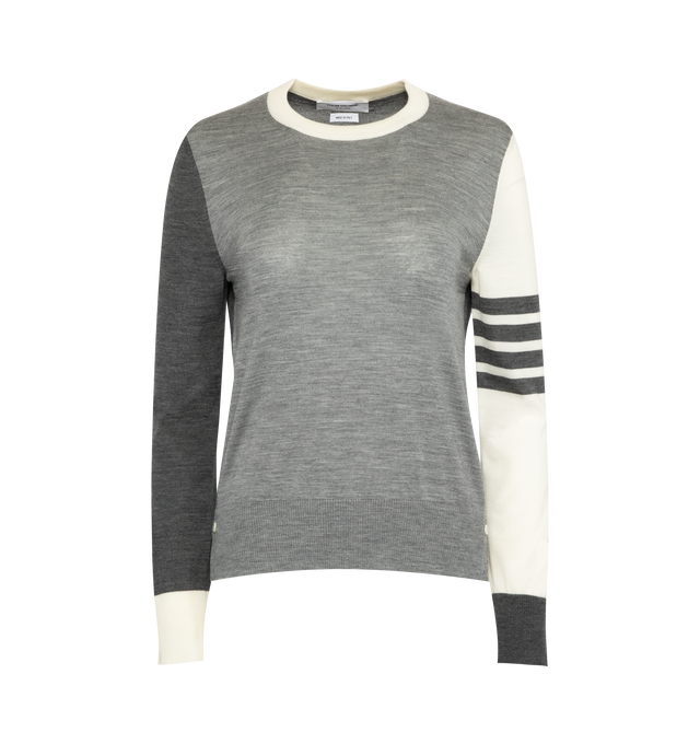 FUN MIX CREW NECK PULLOVER (WOMENS)