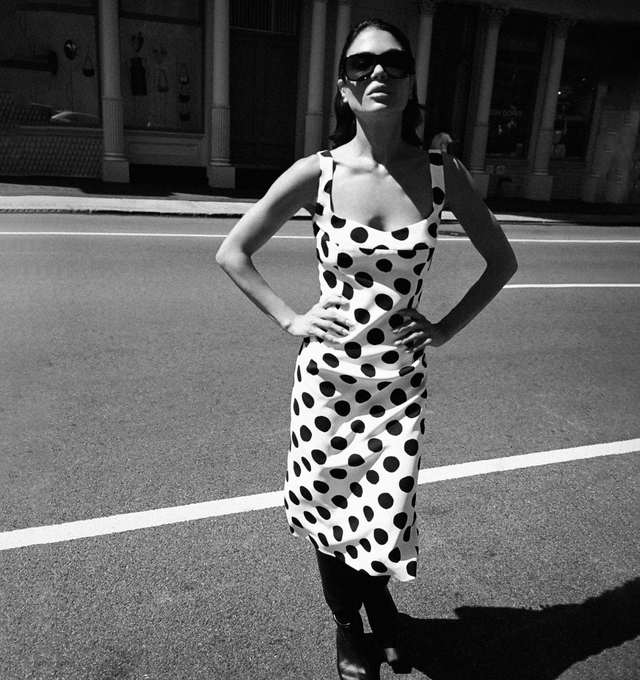 POLKA DOT DRESS (WOMENS)