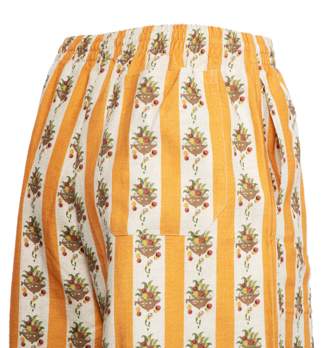 STRIPED FRUIT BOWL SHORTS (WOMENS)