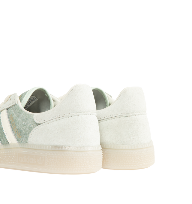 Image 3 of 5 - GREY - ADIDAS Handball Spezial Sneakers featuring regular fit, lace closure, Dyneema textile and leather upper and rubber outsole.