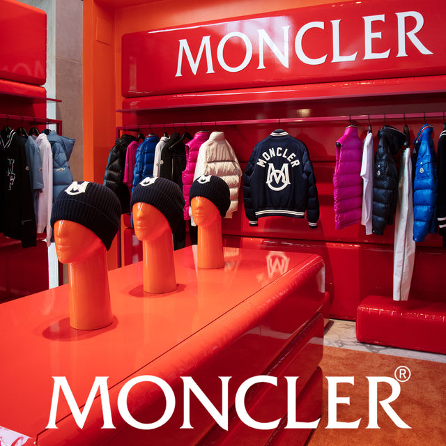 Moncler shop in Hirshleifers offers mens and womens outerwear, shoes, accessories and apparel 