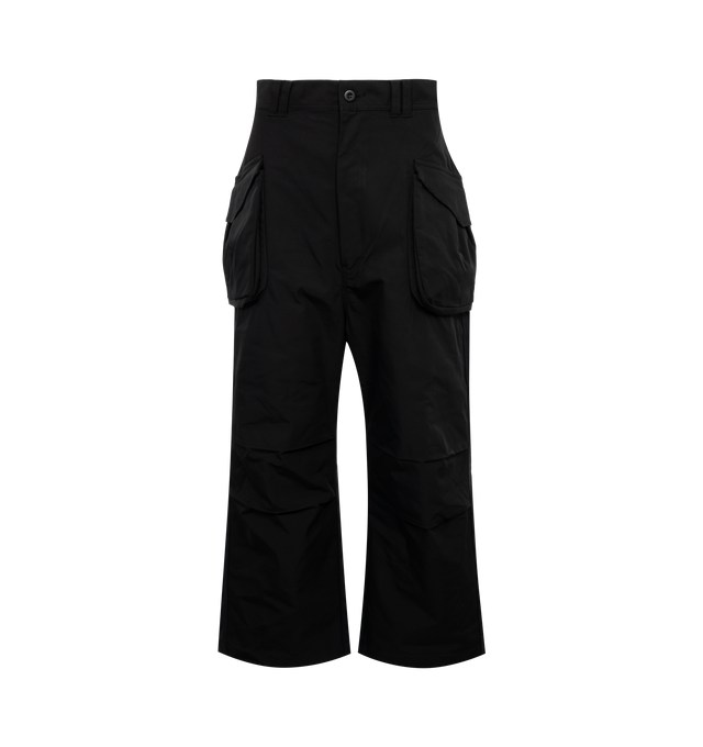 POLYESTER OXFORD X COTTON SULFUR OXFORD BIO WASHED PANT (MENS)