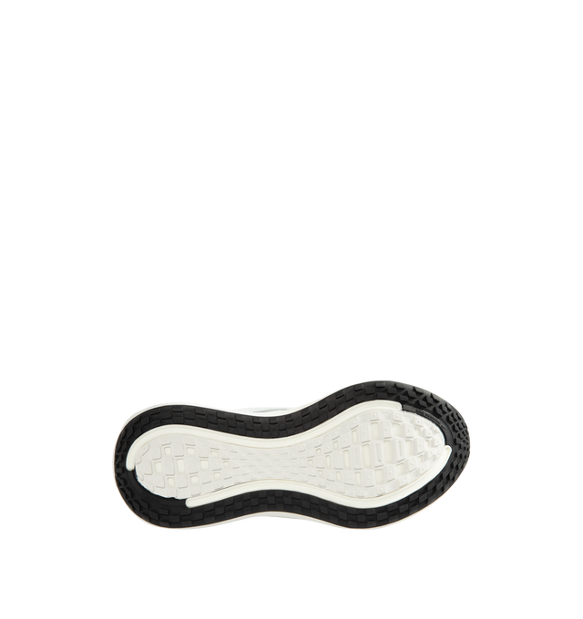 Image 4 of 5 - WHITE - Nike Women's Vomero Plus Running Shoes are engineered with a full-length ZoomX foam midsole and feature Nike's highest level of cushioning for an ultra-soft, responsive ride. Designed for everyday road running, this max-cushion silhouette combines a breathable engineered mesh upper with a high-stack platform and durable rubber outsole for lasting comfort and traction. Main Material: Engineered Mesh. Midsole: Full-Length ZoomX Foam. Outsole: High-Abrasion Rubber. Weight: Approx. 242 g
