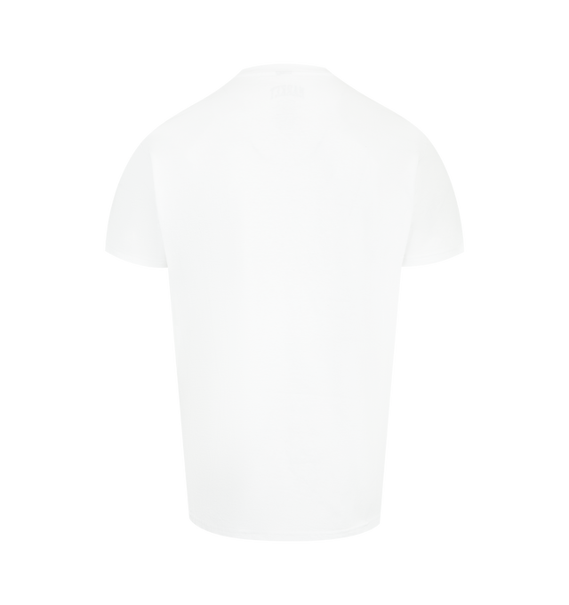 Image 2 of 2 - WHITE - MARKET X HIRSHLEIFERS Hirshleifer's Bear T-Shirt featuring short sleeves, crewneck and graphic print on front. Cotton.