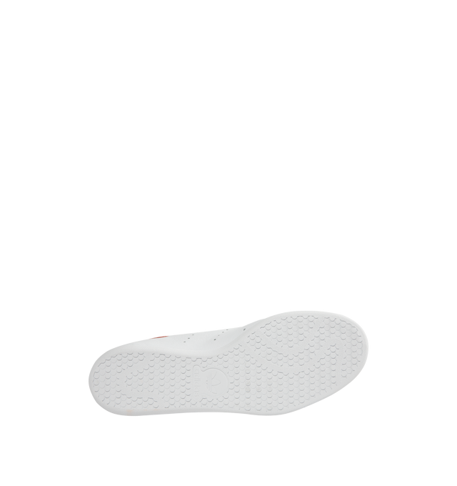 Image 4 of 5 - WHITE - ADIDAS Stan Smith Lo Pro Shoes featuring open construction with hook-and-loop strap closure, perforated 3-Stripes, regular fit, leather upper, synthetic lining and rubber outsole.