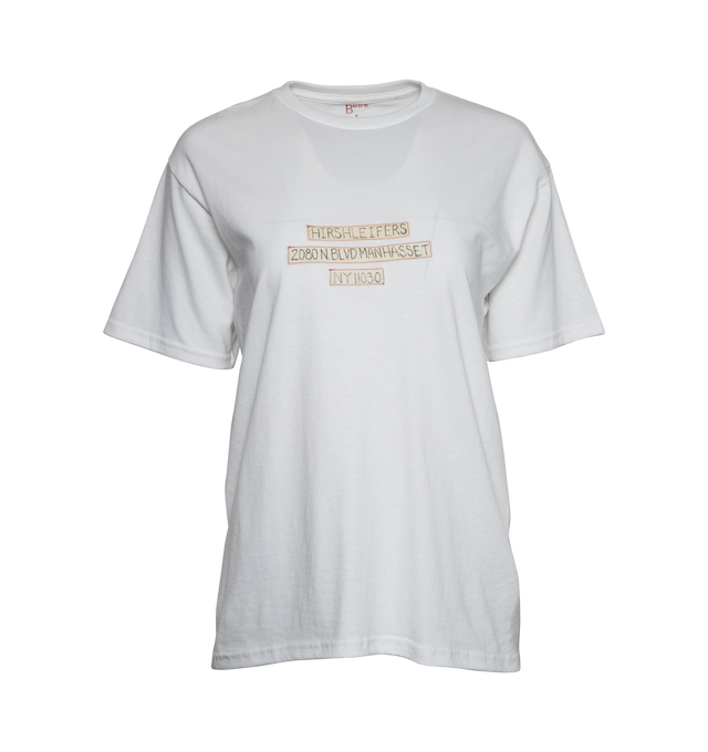 HIRSHLEIFERS EXCLUSIVE TEE (WOMENS)
