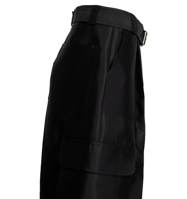 PLEATED JUMBO CARGO PANTS