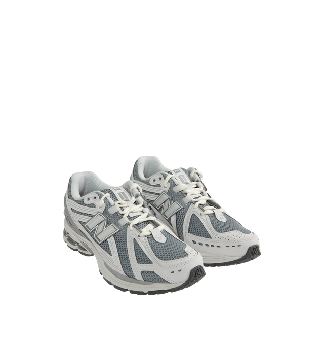 Image 2 of 5 - GREY - NEW BALANCE 1906R Sneaker featuring ACTEVA LITE midsole cushioning, ABZORB SBS heel cushioning, N-ergy outsole provides superior shock absorption, Stability Web outsole technology provides added arch support, TPU heel cage and rubber outsole. Mesh upper with synthetic overlays.