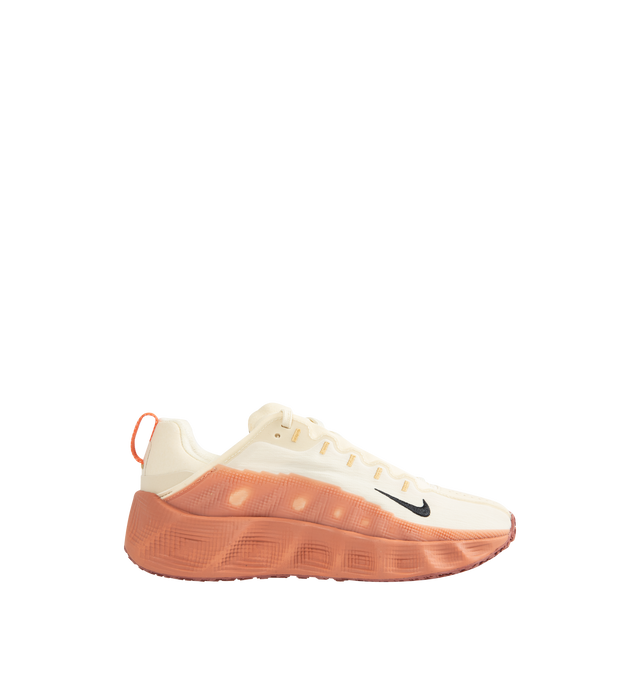 Image 1 of 5 - PINK - Nike Ava Rover featuring a stacked ReactX midsole and an ultralight outsole and sleek, breathable upper. Mudguards wrap around the lightweight upper to help you feel locked in. Perforations on the top of the shoe enhance breathability. The oversized midsole is made with performance-level ReactX foam for ultra-comfortable cushioning. A thin layer of rubber on the outsole adds grip only where you need it, keeping the shoe light and flexible.
