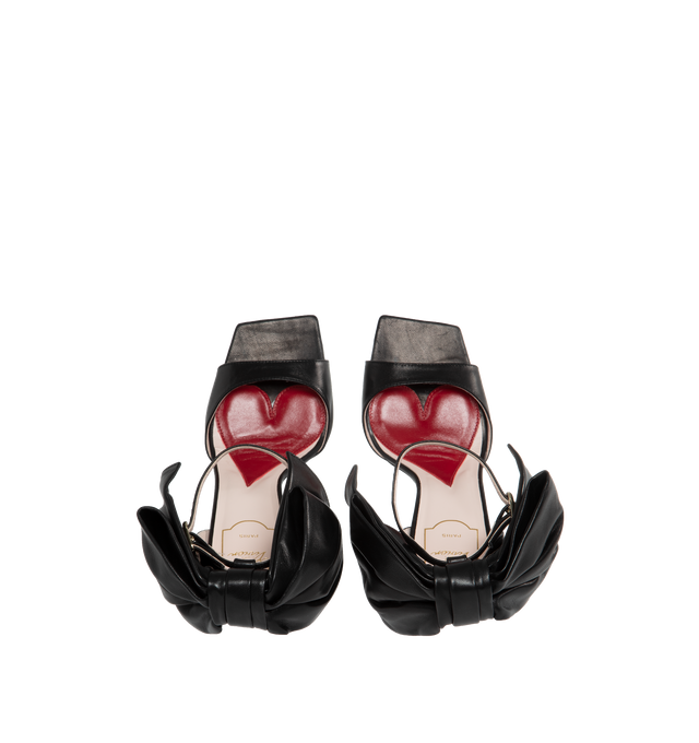 VIV' CHOC BACK BOW HEELS