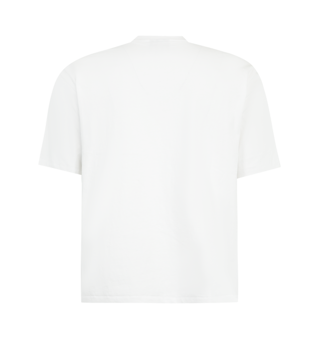 Image 2 of 2 - WHITE - MARKET Scribbled Formula UV Graphic T-Shirt featuring crewneck, short sleeves, boxy fit and graphic on front. 100% cotton.