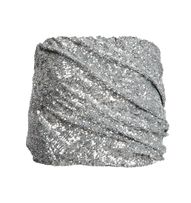 SEQUINED MINI SKIRT (WOMENS)