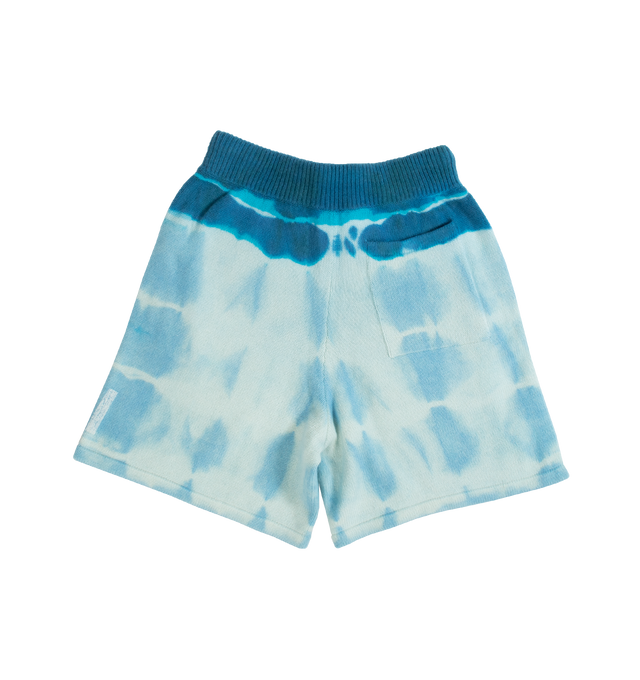 TIE DYE KNIT FOOTBALL SHORTS (MENS)