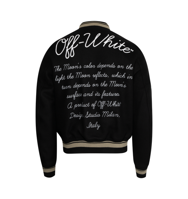 MOON PHASE VARSITY BOMBER (MENS)