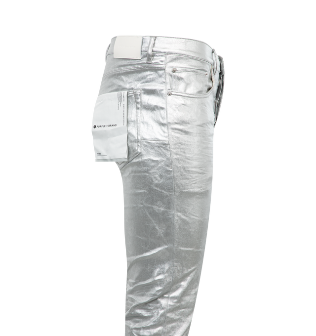 METALLIC MONOGRAM PANTS