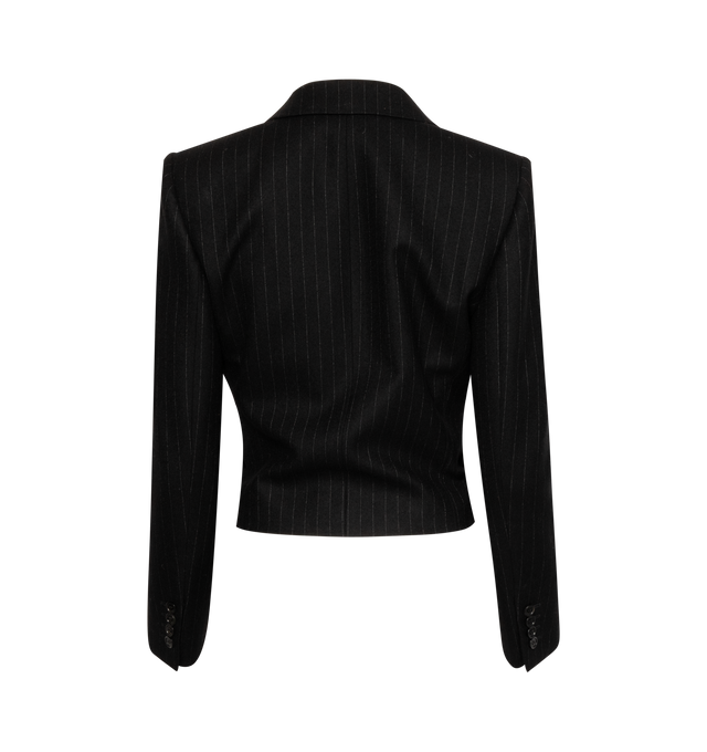 STRIPED CROPPED JACKET (WOMENS)