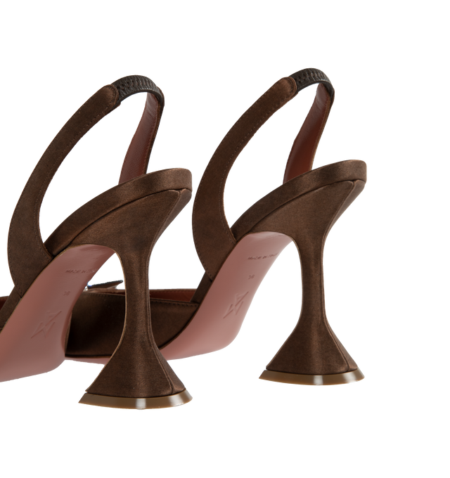 ROSIE CRYSTAL SATIN PUMPS