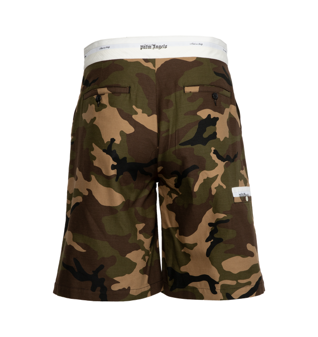 SARTORIAL WAIST CAMO SHORTS (MENS)