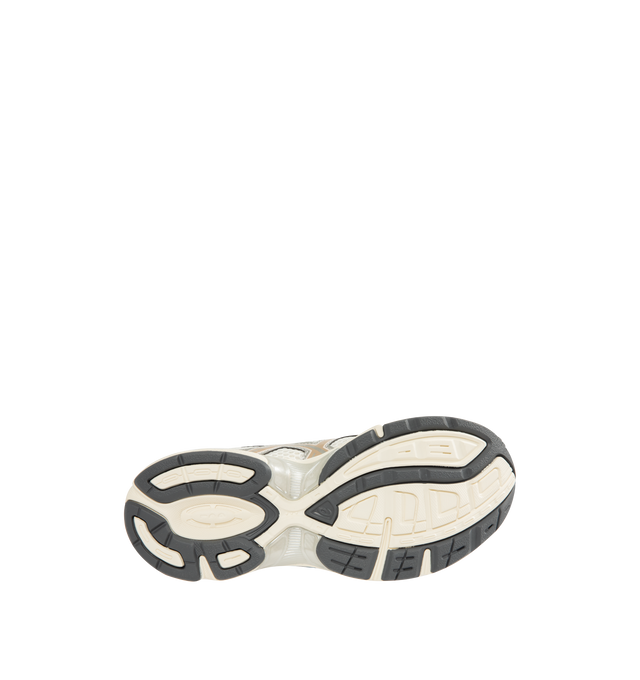 Image 4 of 5 - WHITE - Asics GEL-1130 Sportstyle Retro Sneaker featuring late 2000s runner aesthetic reimagined with overlays and breathable mesh underlays, GEL technology cushioning for excellent shock absorption.